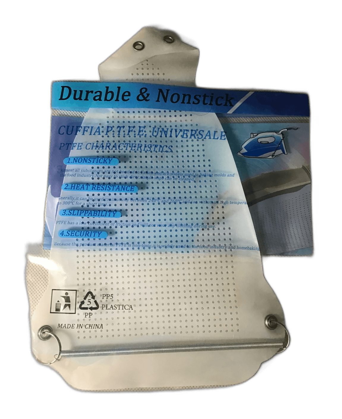 Universal PTFE Non-Stick Iron Shoe Cover
