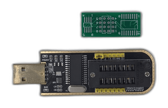 CH341A USB EEPROM/Flash Programmer with SOP8 Adapter