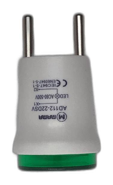 AD112 LED Panel Indicator Light 22mm 220V