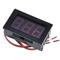 0.56" DC Digital Voltmeter Panel Meter (3-wire)