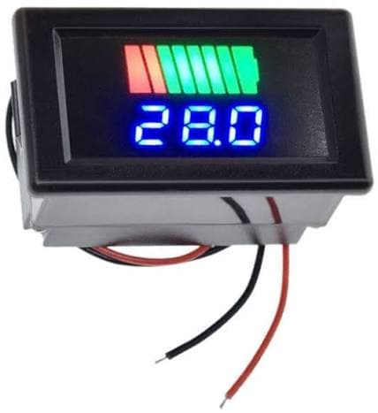 Battery Level Indicator Display 12-60V