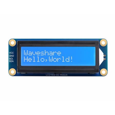 16x2 LCD with I2C Module