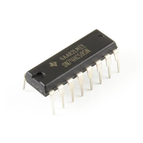 74HC595 8-bit Shift Register IC