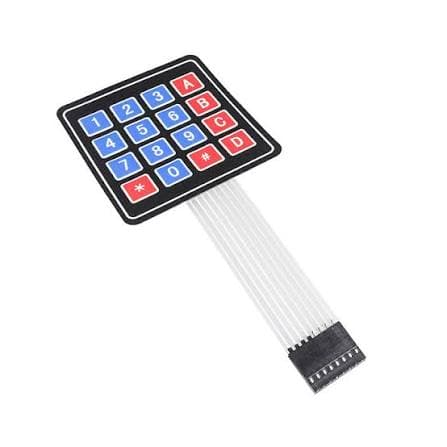 4x4 Membrane Matrix Keypad