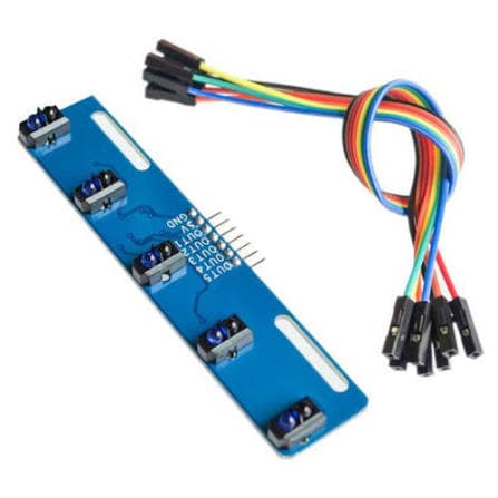 5-Channel IR Line Tracking Sensor Module